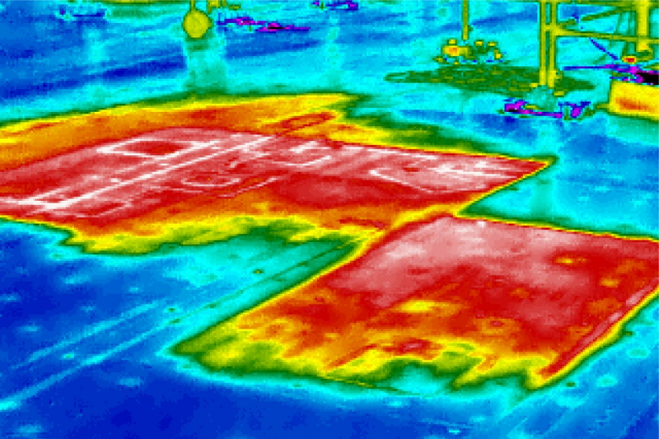 Roof Thermograph