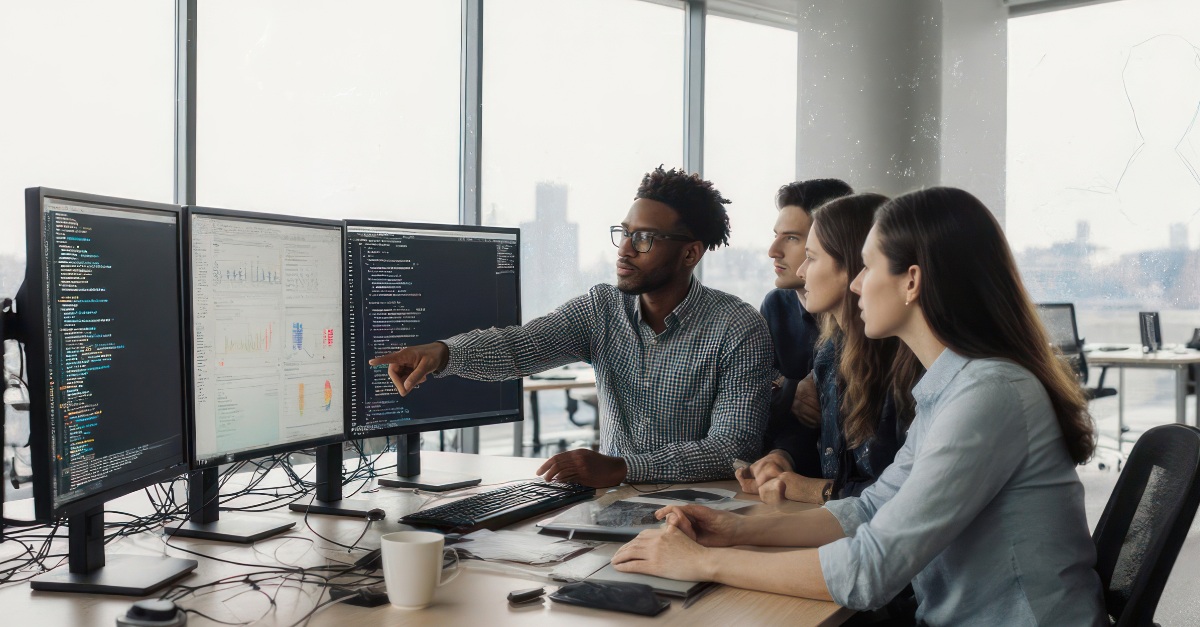 workers partnering and collaborating